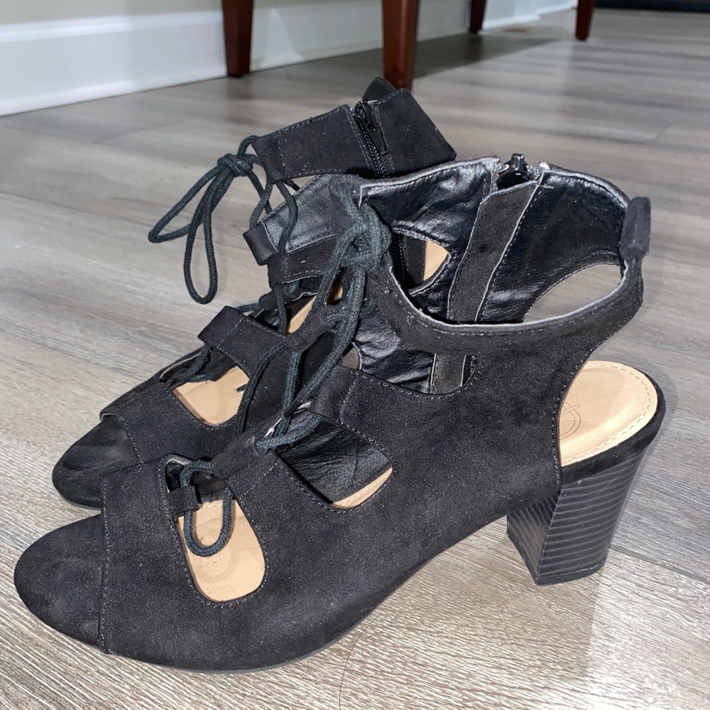 Hailey Ghillie Lace Up Sandals